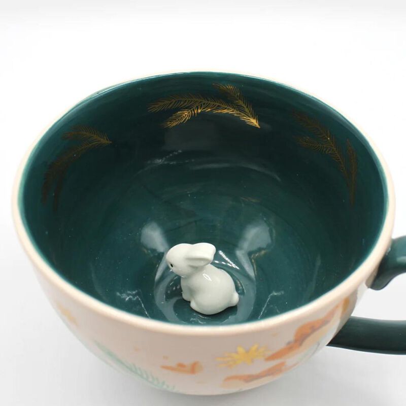 House Of Disaster Secret  Garden Rabbit Cup image number 1