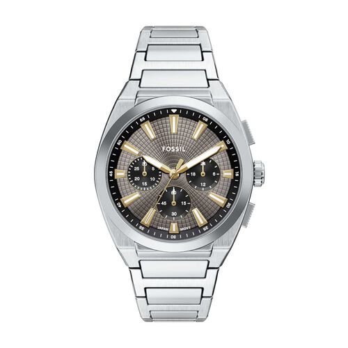 Fossil Everett Chronograph Stainless Steel Watch FS6128