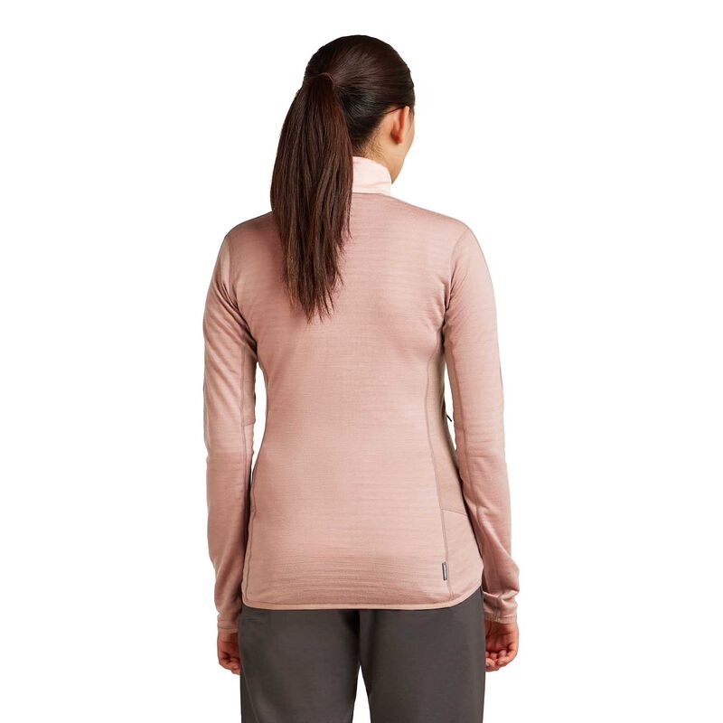 Icebreaker W Merino Blend 300 RealFleece Descender LS Zip image number 5