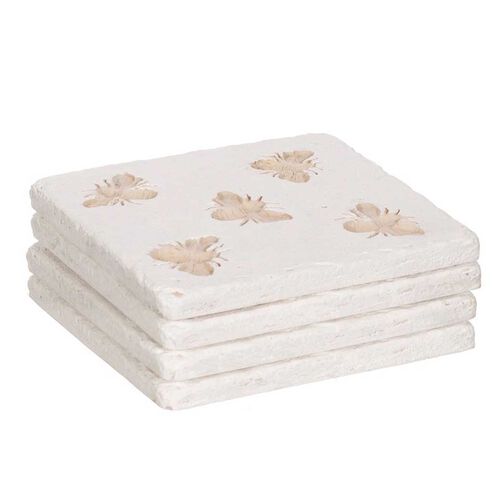 Sass & Belle Bee Imprint Coasters Set Of 4