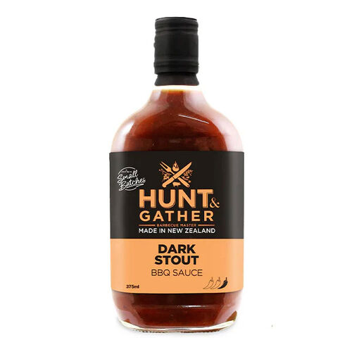 Hunt & Gather Dark Stout BBQ Sauce 375ml