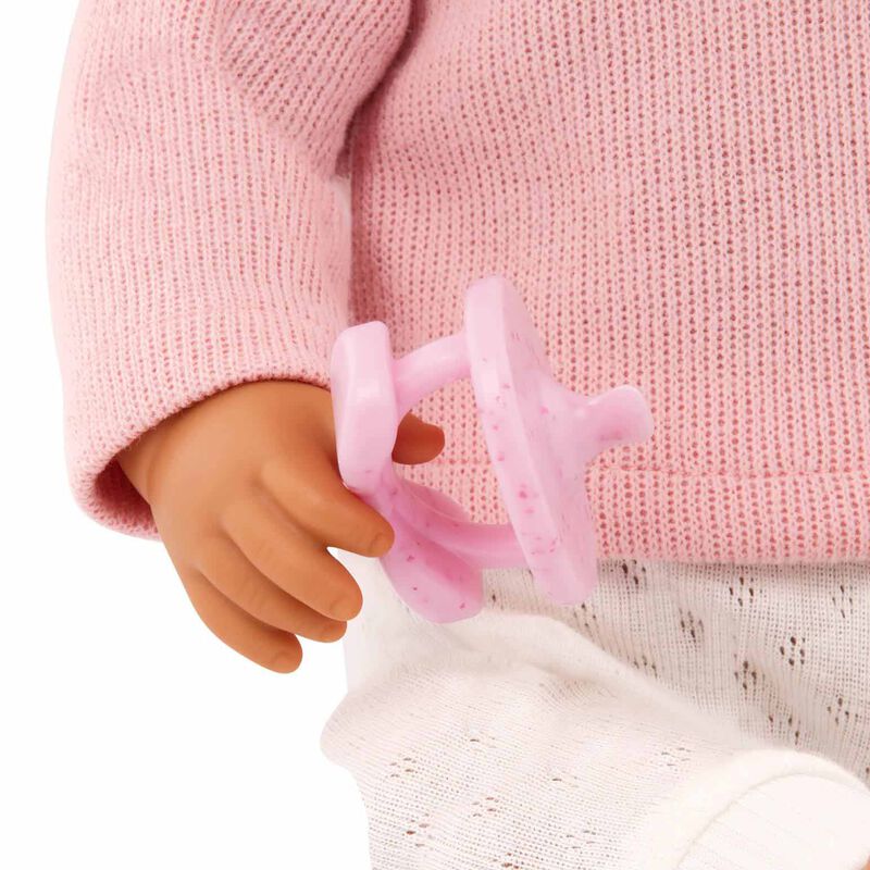 Lullababy 14" Doll W/ Hair & Pink Top image number 2