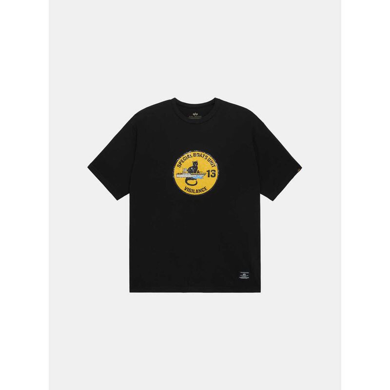 Alpha Industries Relaxed Black Cat Tee image number 2