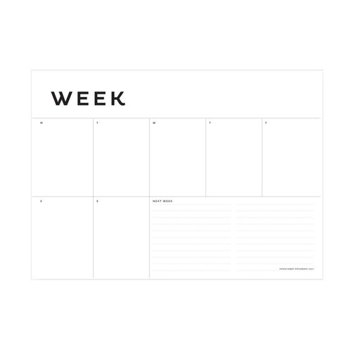 Father Rabbit Stationery A4 Week Planner