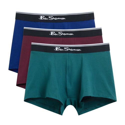 Ben Sherman 3 Pack Plain Mix Underwear