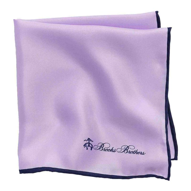 Brooks Brothers Silk Solid Pocket Square image number 0
