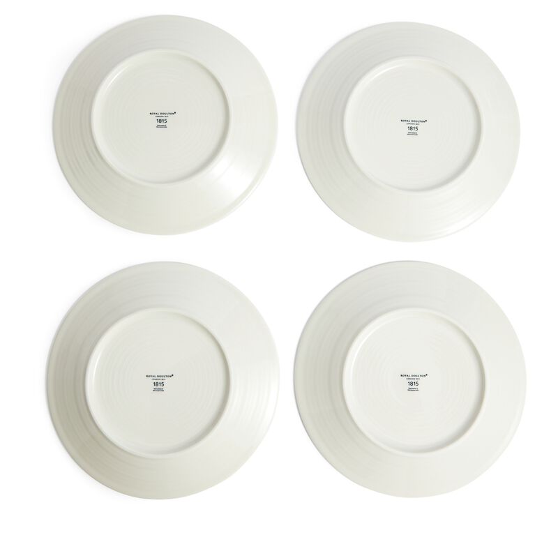 Royal Doulton 1815 Bright Plate 24cm Mixed Pattern Set of 4 image number 1