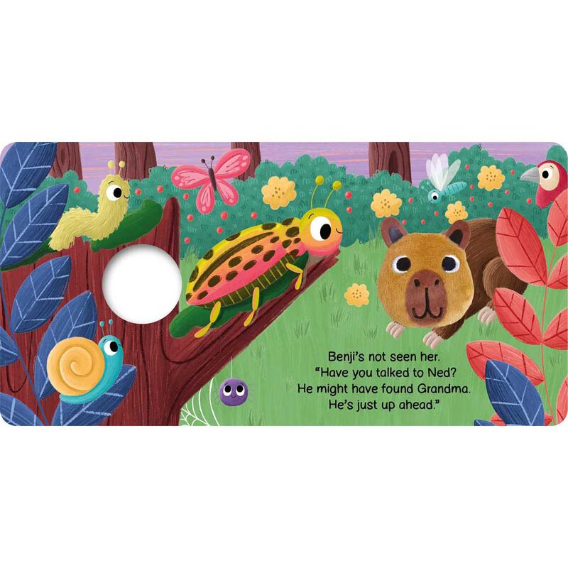Igloo Finger Puppet Board Book - Little Capybara image number 1