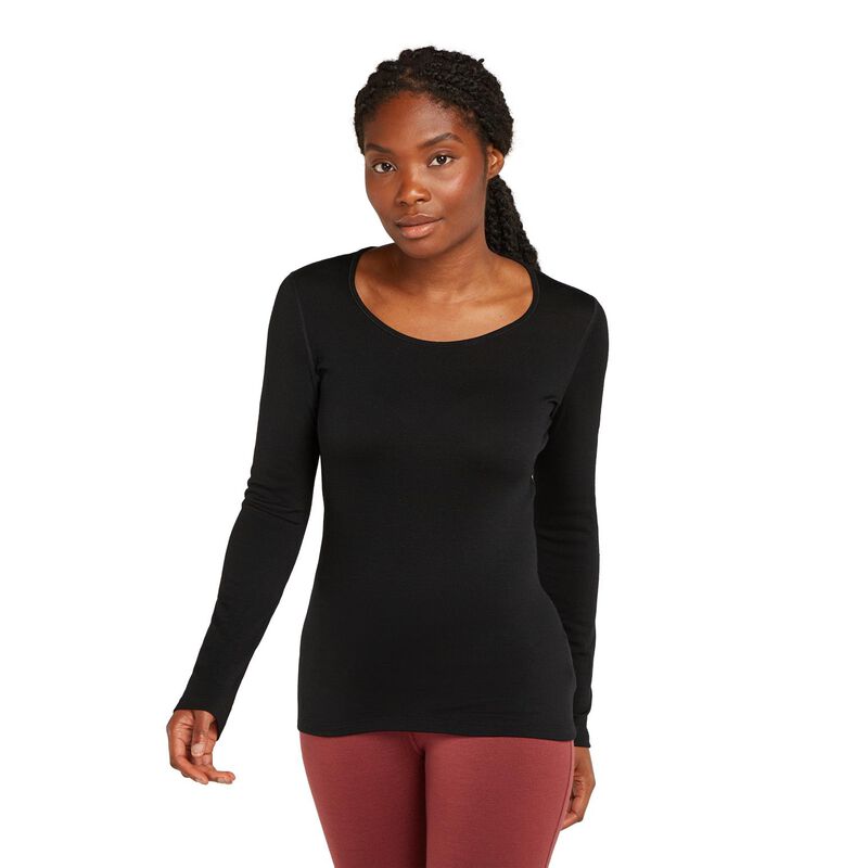 Icebreaker W Merino 260 Tech LS Scoop image number 0