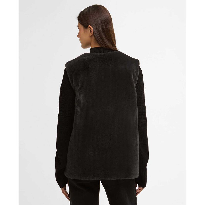 Barbour International Mialn Fur Gilet image number 1