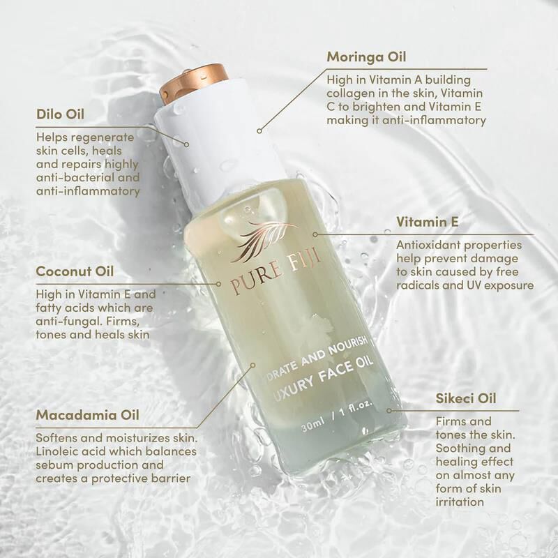 Pure Fiji Luxury Face Oil 30ml image number 1