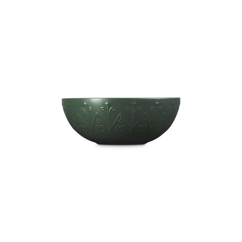 Le Creuset Serving Bowl 3L Xmas Rel White image number 7