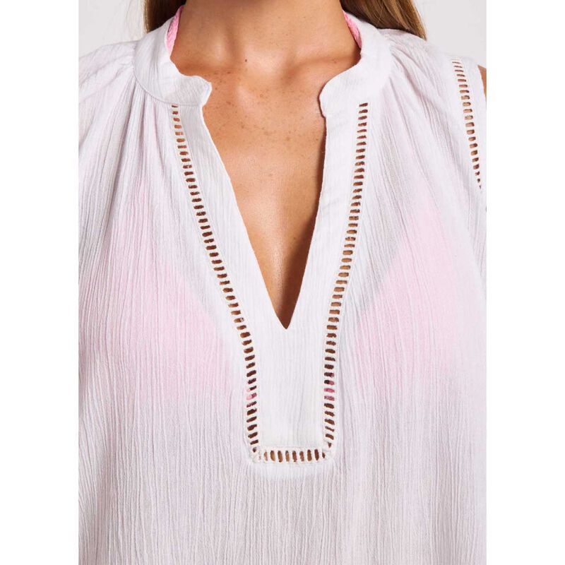Seafolly Crinkle Gauze Ladder Dress image number 2