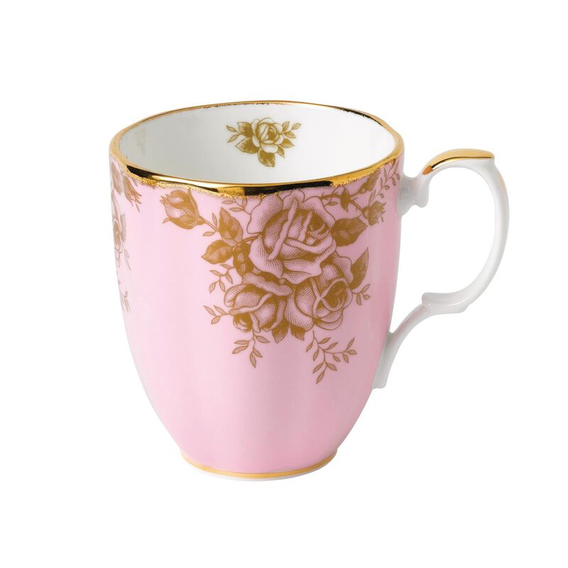 Royal Albert 100 Years Teaware Mug-1960's Golden Roses image number 0