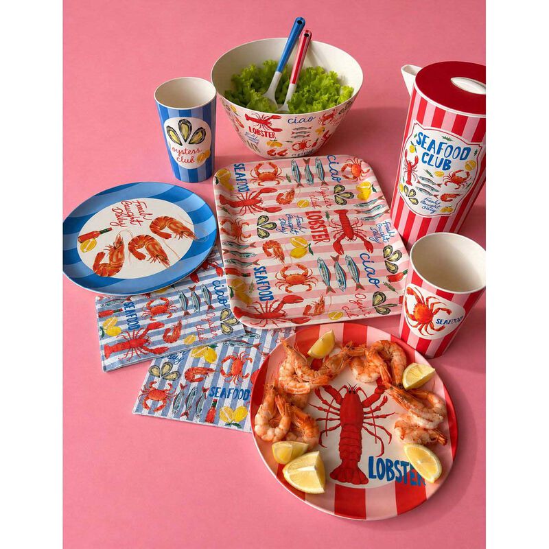 Urban Products Sea Vita Tray Red & Blue 33cm image number 1
