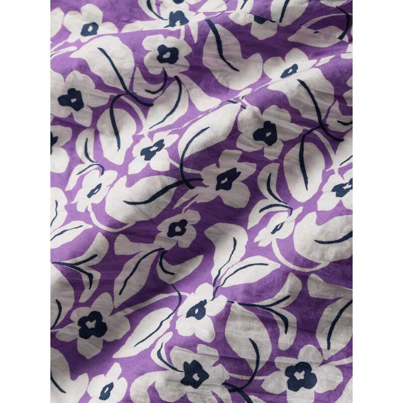 Seasalt Cornwall Larissa Shirt Winsome Floral Pansy image number 2