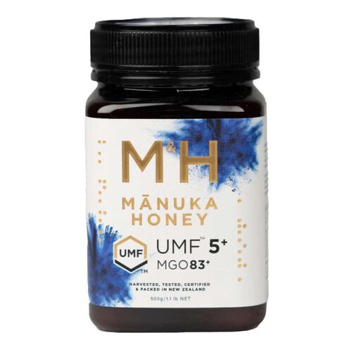 M&H Manuka Honey UMF 5+ 500G