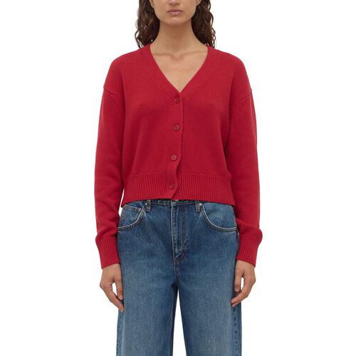 Assembly Label Meri Knit Cardigan Mulberry