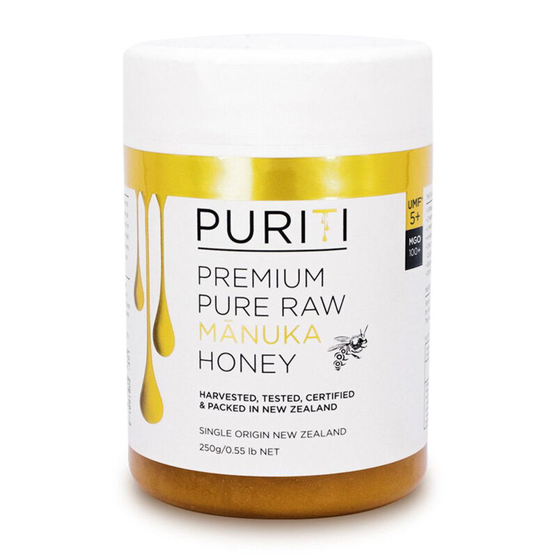 PURITI Premium Pure Raw Manuka Honey UMF 5+ 250g image number 0