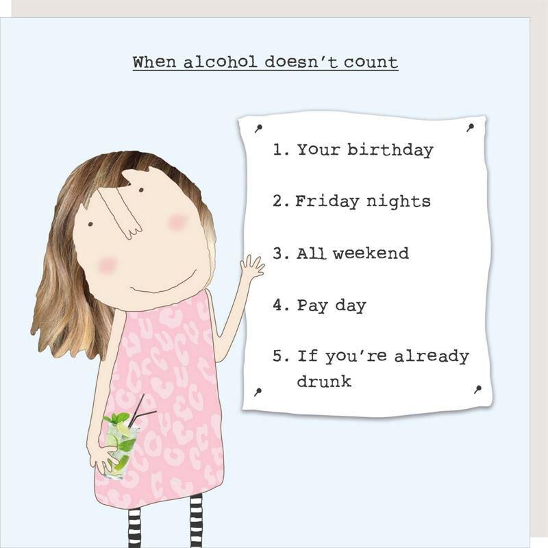 Rosie Made A Thing Doesn't Count Card image number 0