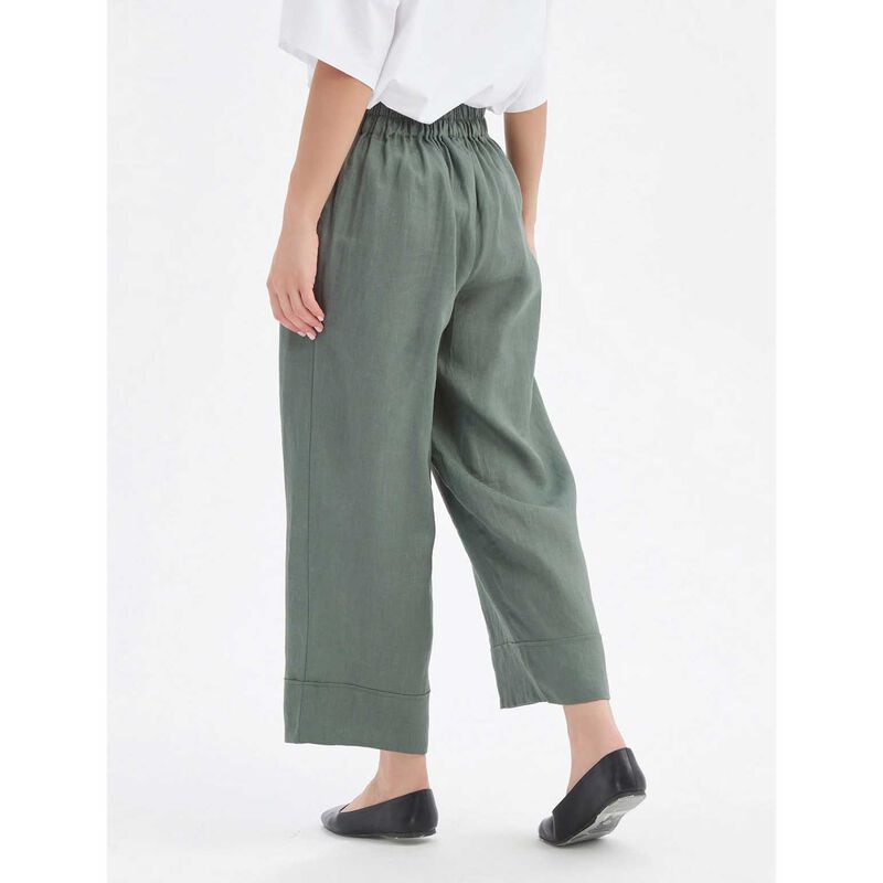 TIRELLI Wide Leg Linen Pant image number 13
