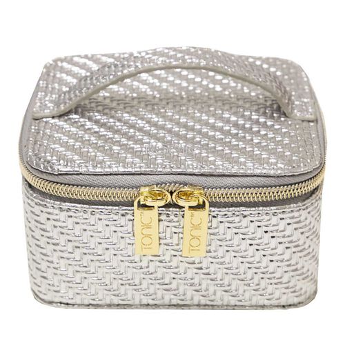 Tonic Herringbone Jewellery Cube Silver