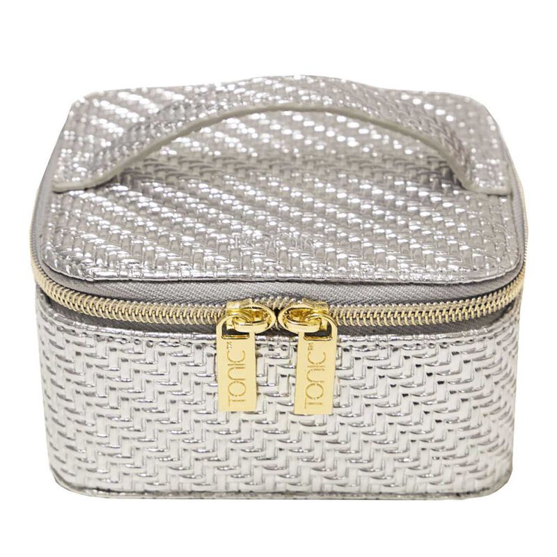 Tonic Herringbone Jewellery Cube Silver image number 0