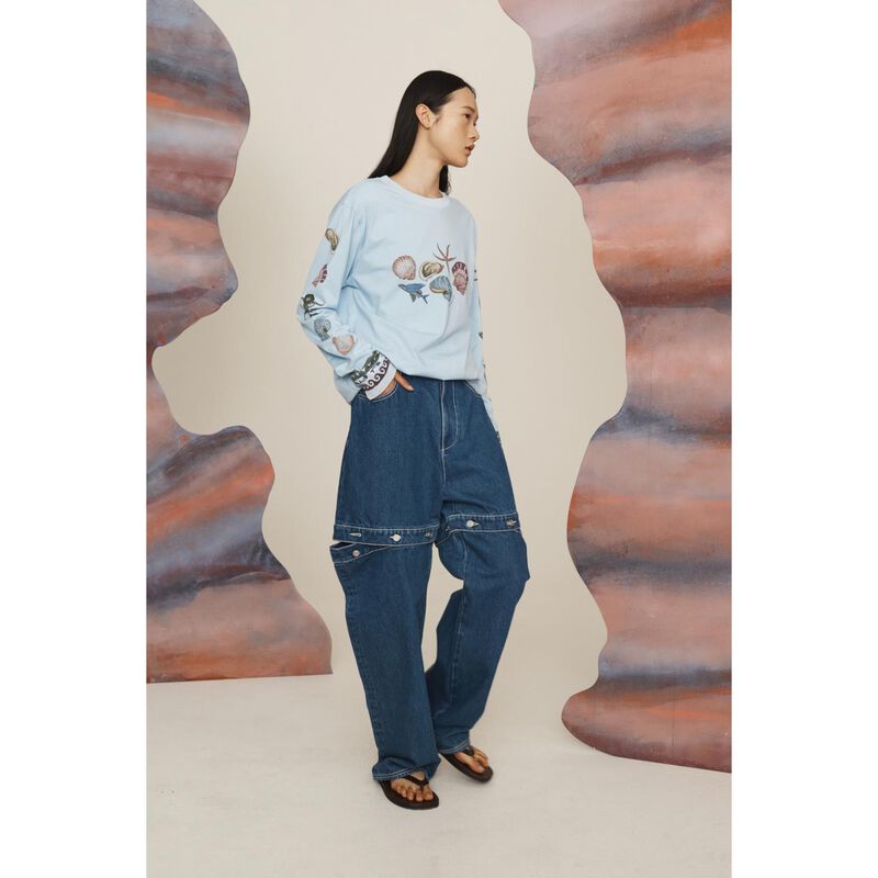 ALÉMAIS Bath House Long Sleeve Tee image number 3