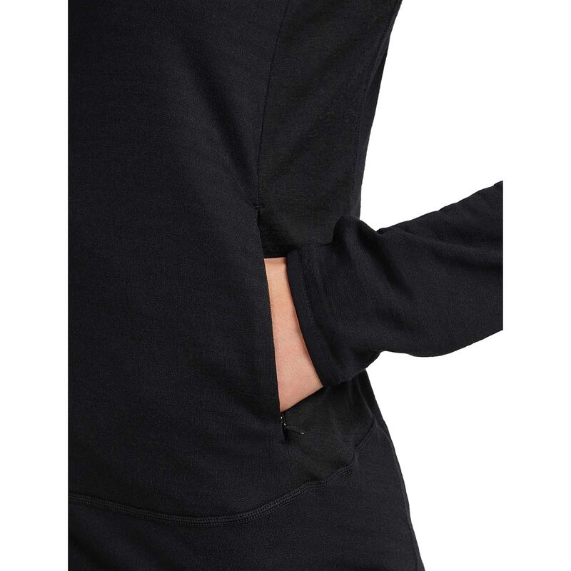 Icebreaker W Merino Blend 300 RealFleece Descender LS Zip image number 2