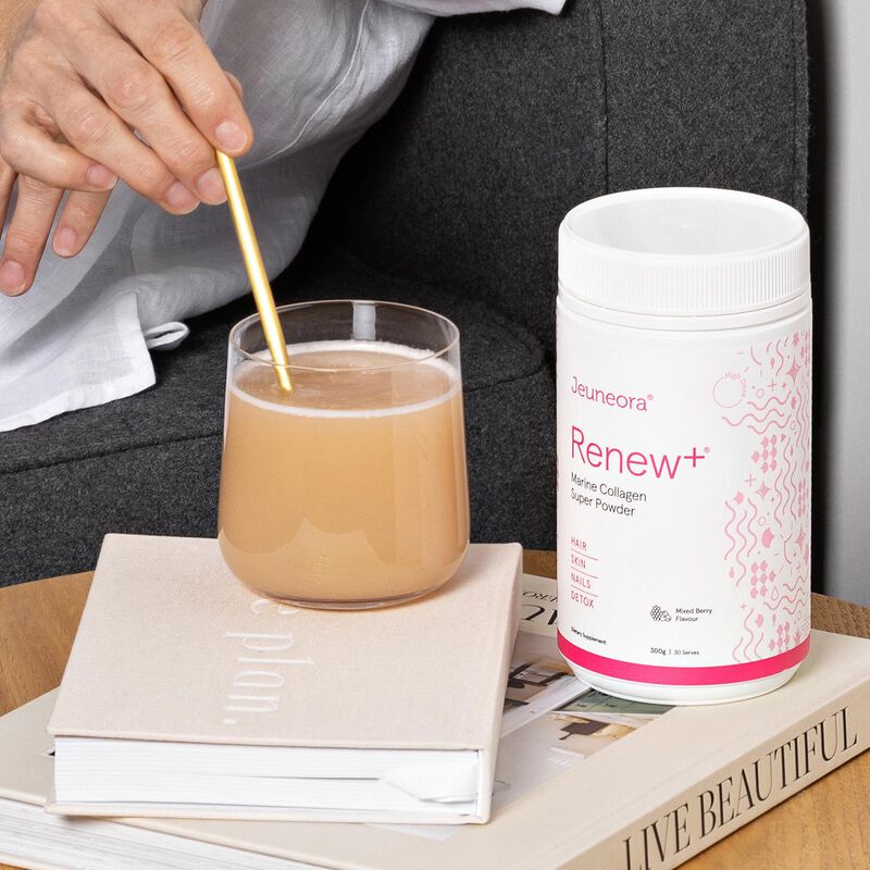Jeuneora Renew+&reg; Marine Collagen Powder - Mixed Berry image number 1