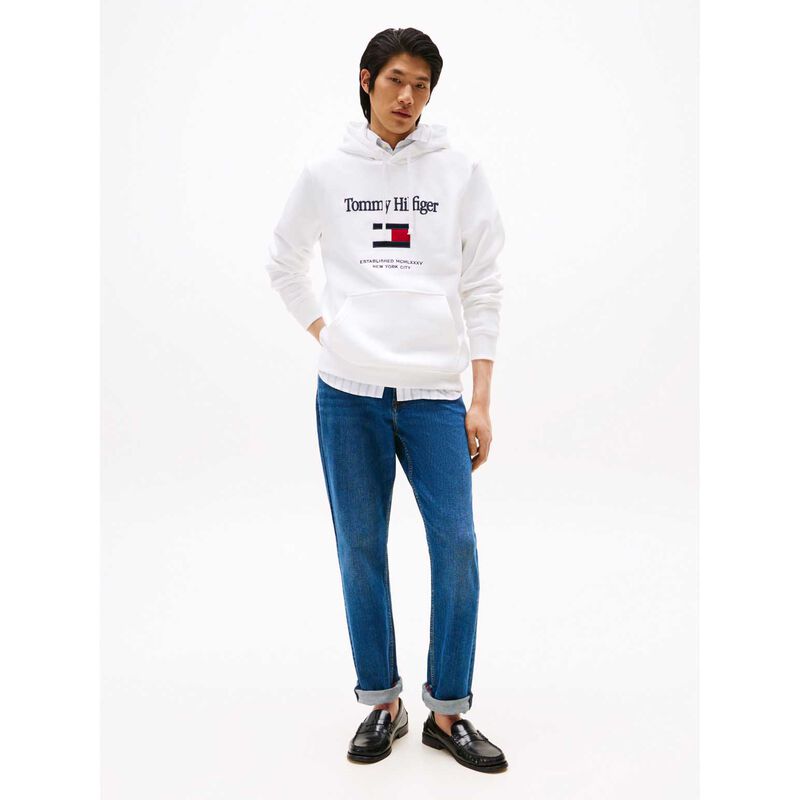 Tommy Hilfiger Tommy Embro Flag Hoodie image number 3