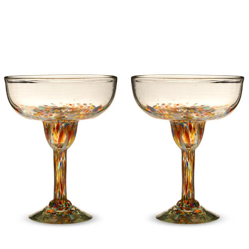 Twine Artistico Recycled Margarita Glass Set