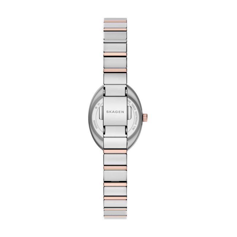 Skagen Anita Oval Two-Hand Two-Tone Stainless Steel Watch image number 1