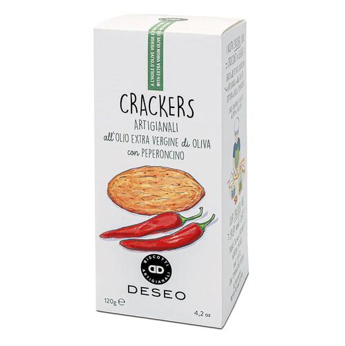Deseo Crackers Chili Pepper 120g