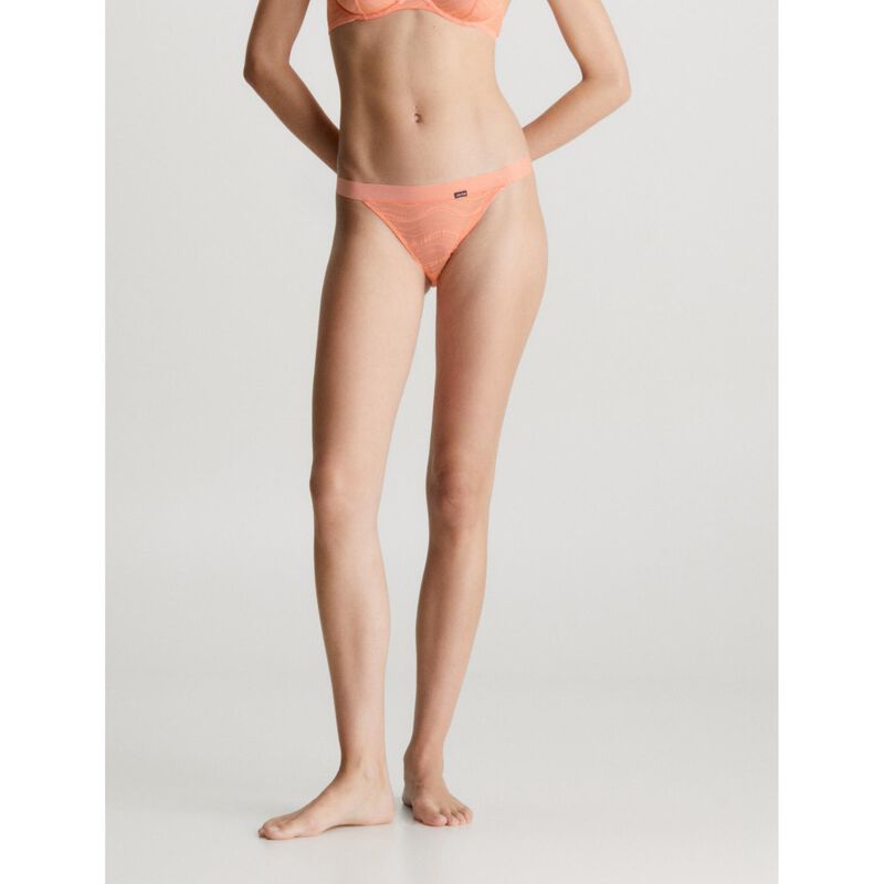 Calvin Klein Allover Lace Thong image number 2