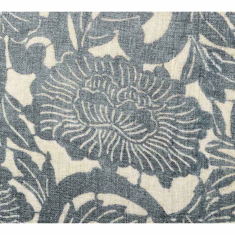 Pottery Barn Skye Printed Cushion Cover 45cm Blue Ivory image number 1