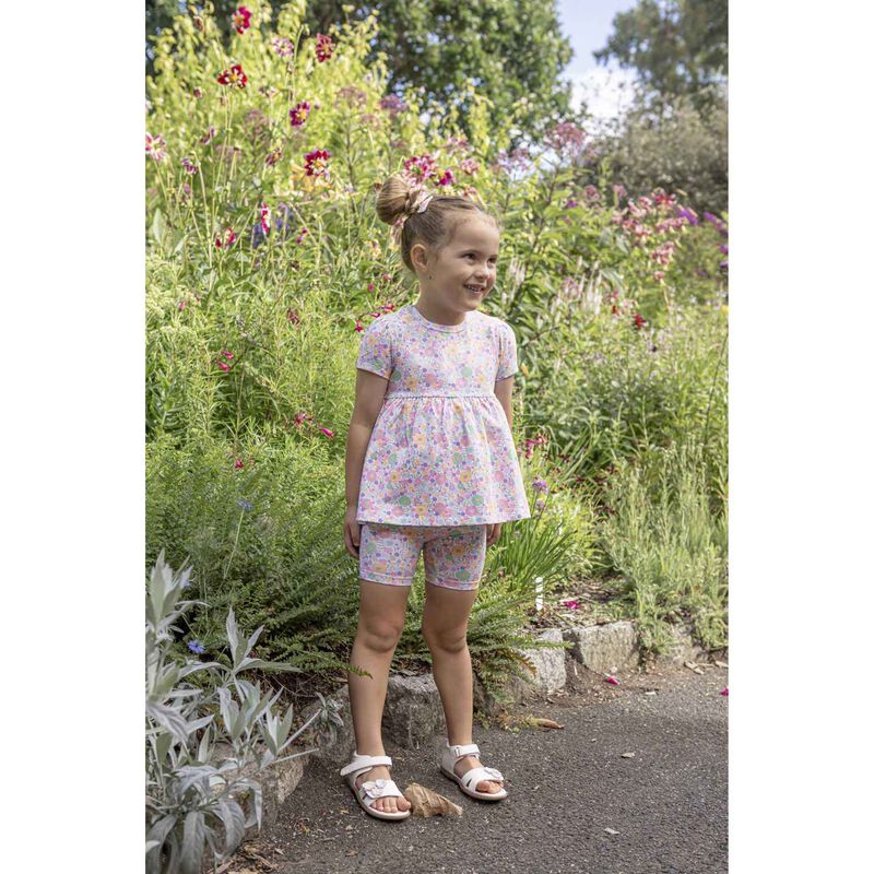 Milky Pastel Garden Bike Short 2-7Y image number 1