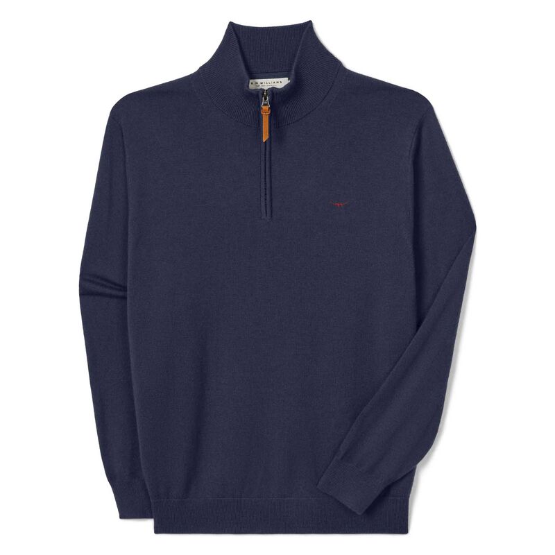 R.M. Williams Ernest Merino 1/4 Zip Knit image number 2