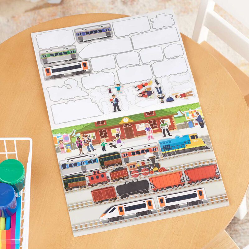 Melissa & Doug Reusable Sticker Pad - Vehicles image number 3