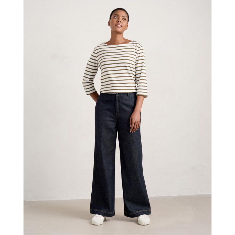 Seasalt Cornwall Blake Jeans Dark Wash Grain image number 3