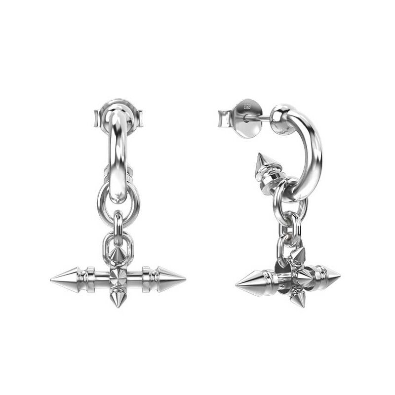 Stolen Girlfriends Club Spiked Fob Earrings image number 0