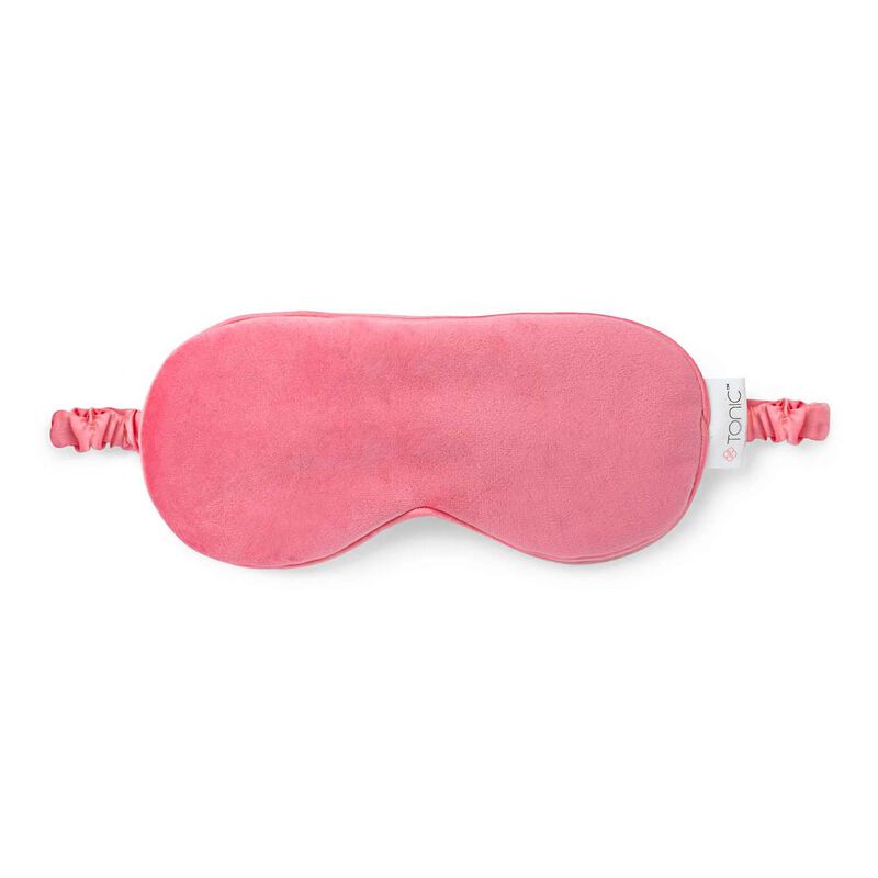 Tonic Luxe Velvet Eye Mask Coral image number 0