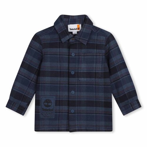 Timberland Twill Checked Shirt 2Y - 4Y
