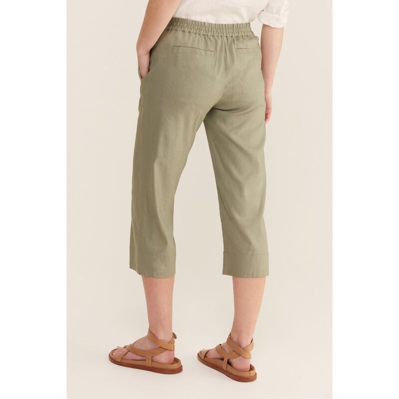 Sportscraft Rosa Crop Linen Pant image number 13