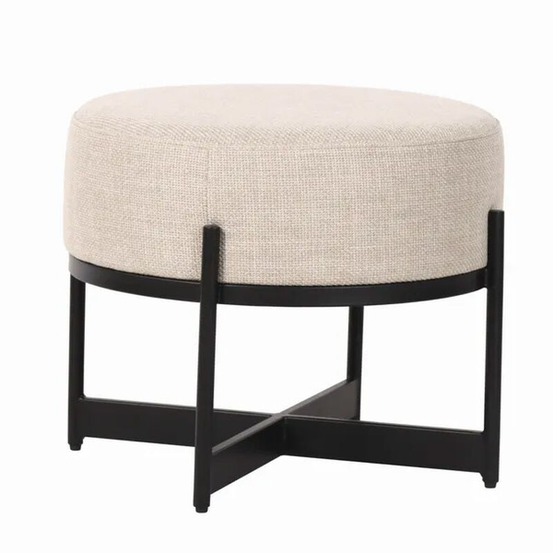 Capulet Neave Round Ottoman image number 0