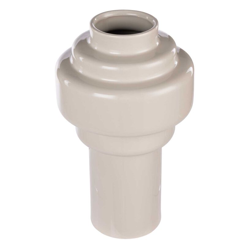 Amalfi Merrik Collection Vase L - Oat image number 1