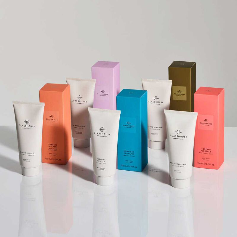 Glasshouse Fragrances Body Lotion 200ml - Kyoto In Bloom image number 1