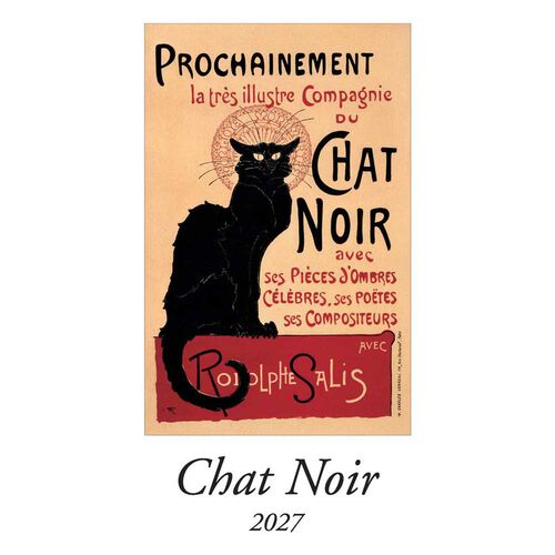 Istituto Fotocromo Chat Noir Italiano Medium Art Calendar 2027