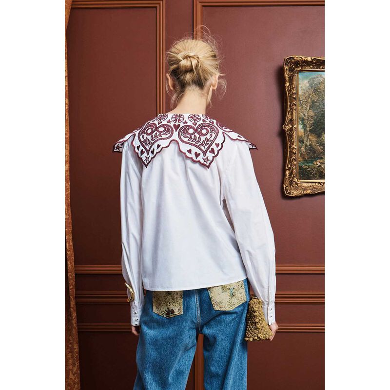 AL&Eacute;MAIS Bobby Embroidered Shirt image number 1