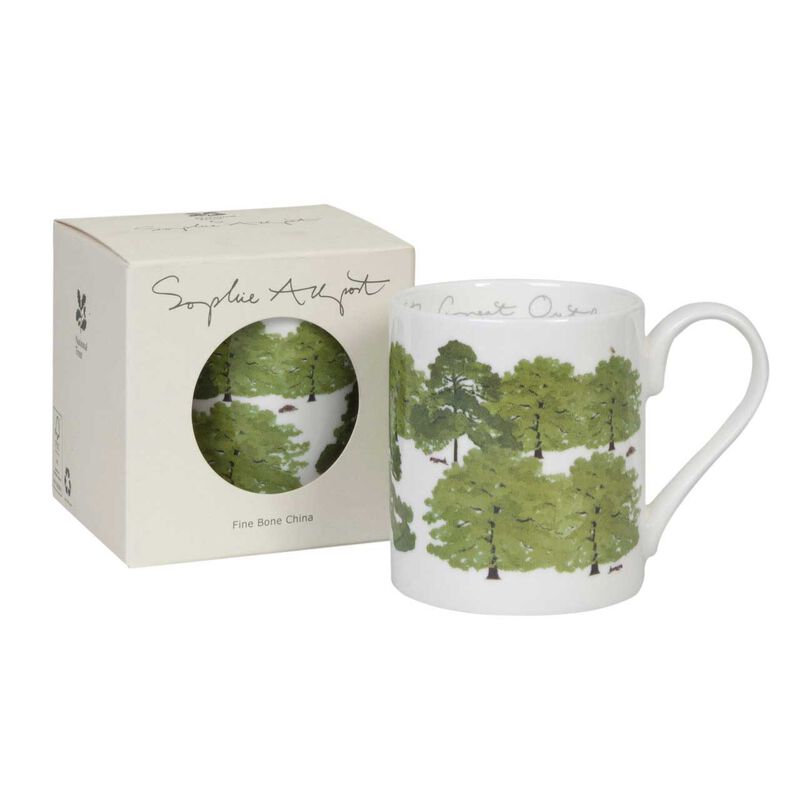 Sophie Allport Mug Standard Hedgehogs & Tree Scene image number 1